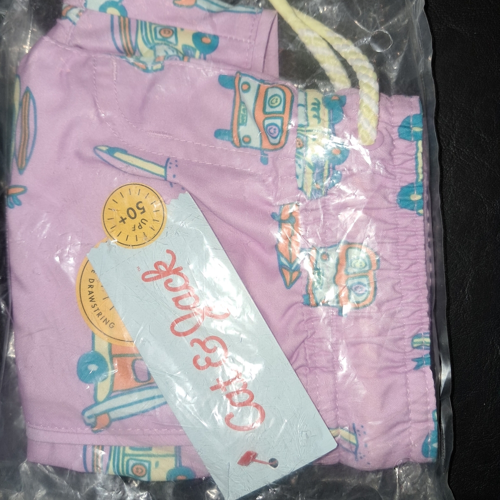 Cat & Jack Kids' Purple Robot Shorts